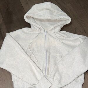 Aritzia TNA Cropped Full Zip